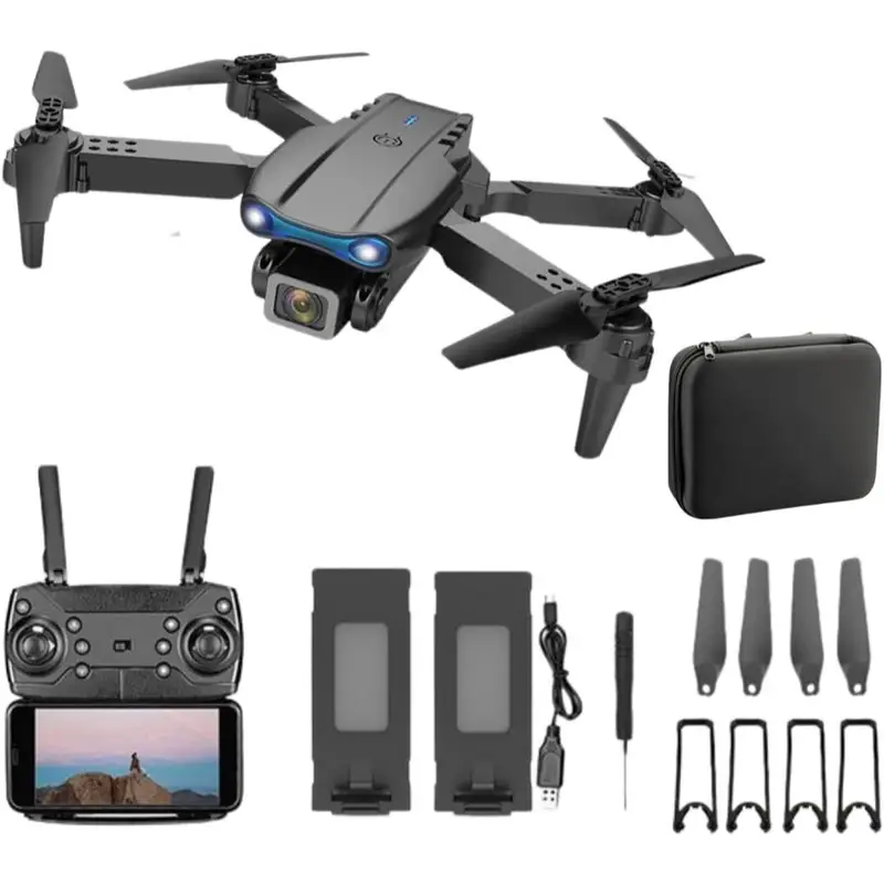 Trendi Foldable Drone with 360° Roll | 150m Range | Dual HD Camera Lens | 25-30 Min Flight Time - Image 2