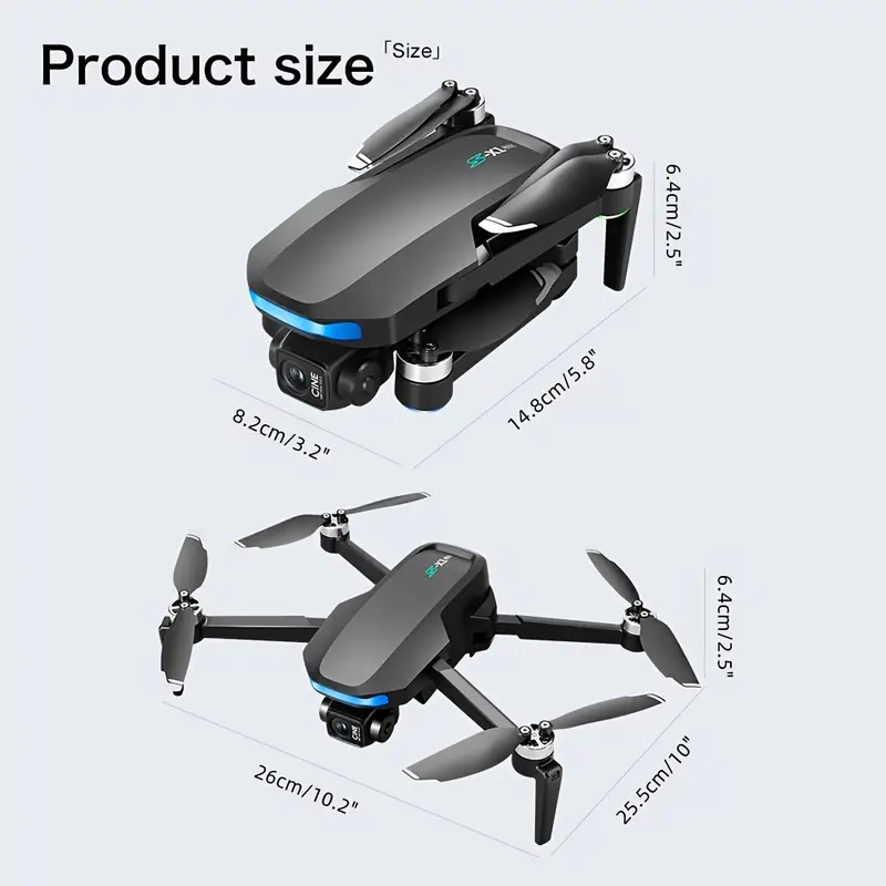 LSRC S-X1 Quadcopter Drone with Dual 1080P HD Cameras - Image 2