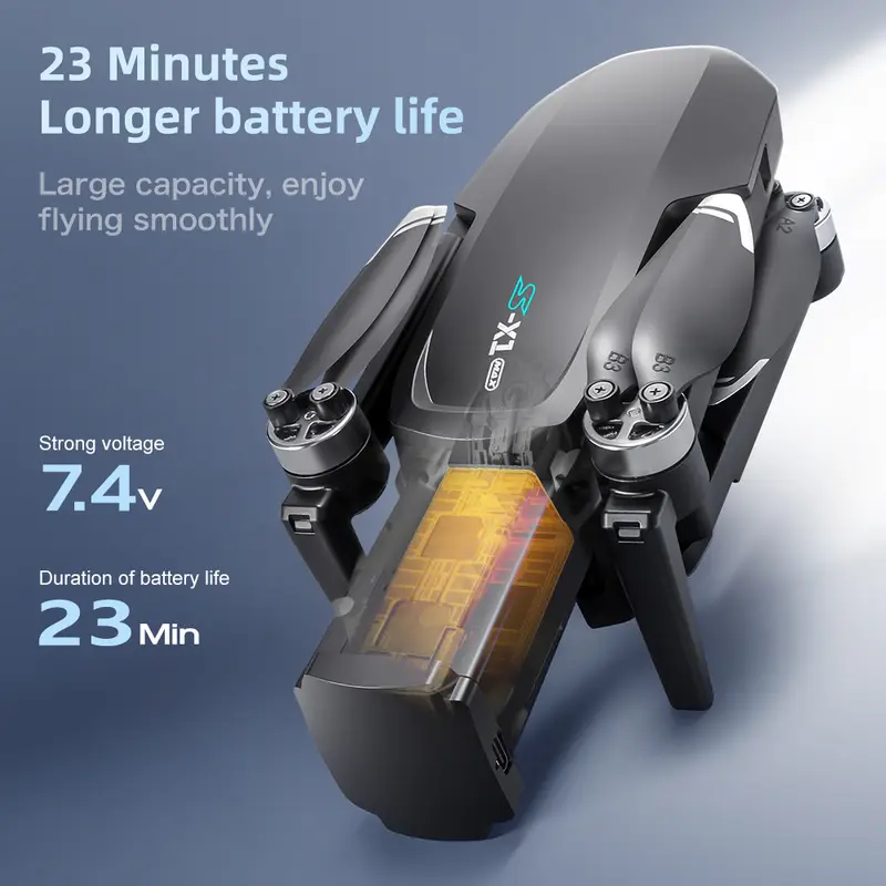 LSRC S-X1 Quadcopter Drone with Dual 1080P HD Cameras - Image 7