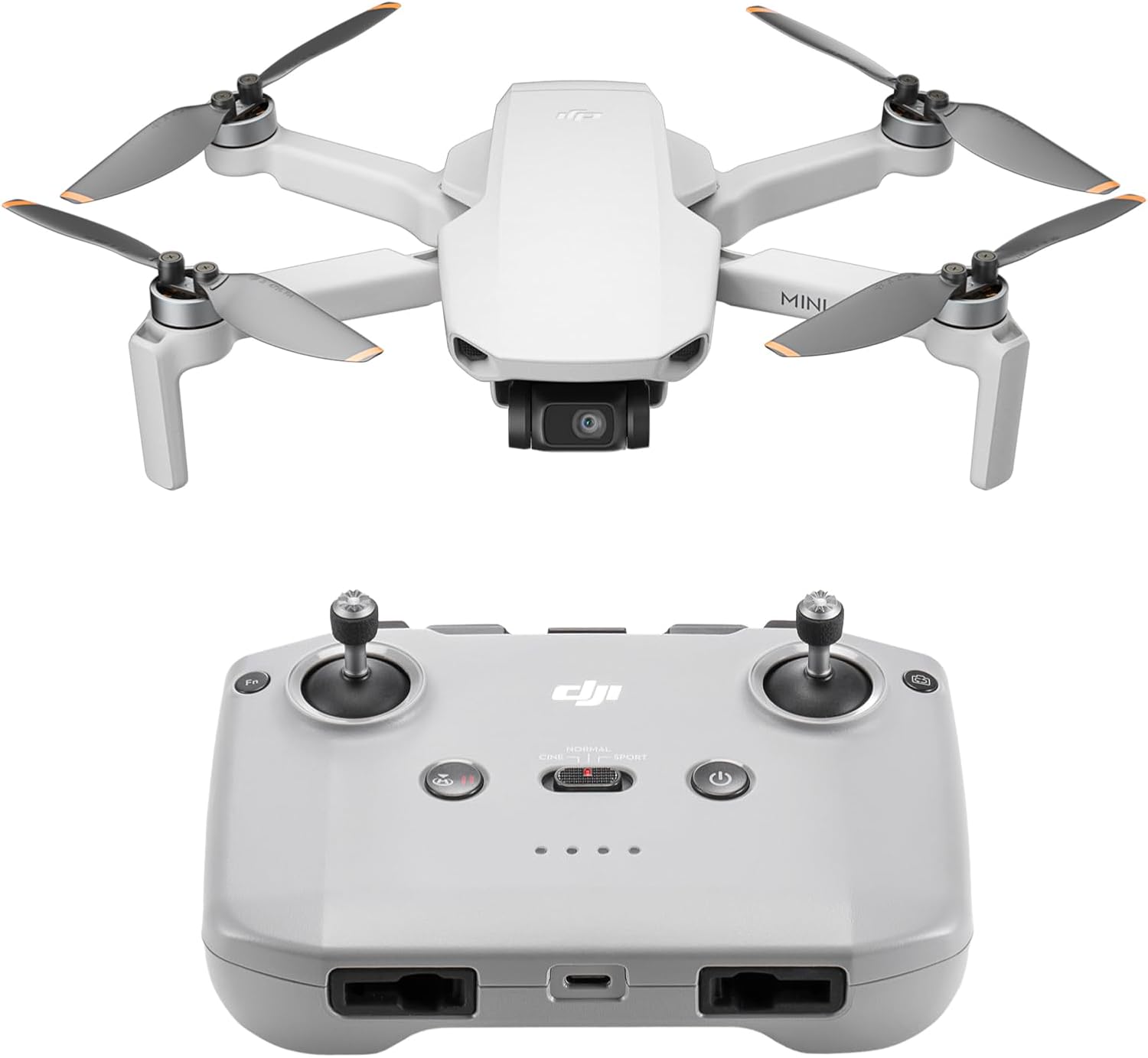 DJI Mini 4K Drone with Camera – Ultra-Light (Under 249g), 4K UHD Video, 3-Axis Gimbal, 10km Transmission, GPS Auto Return, Wind Resistant – Beginner-Friendly Quadcopter